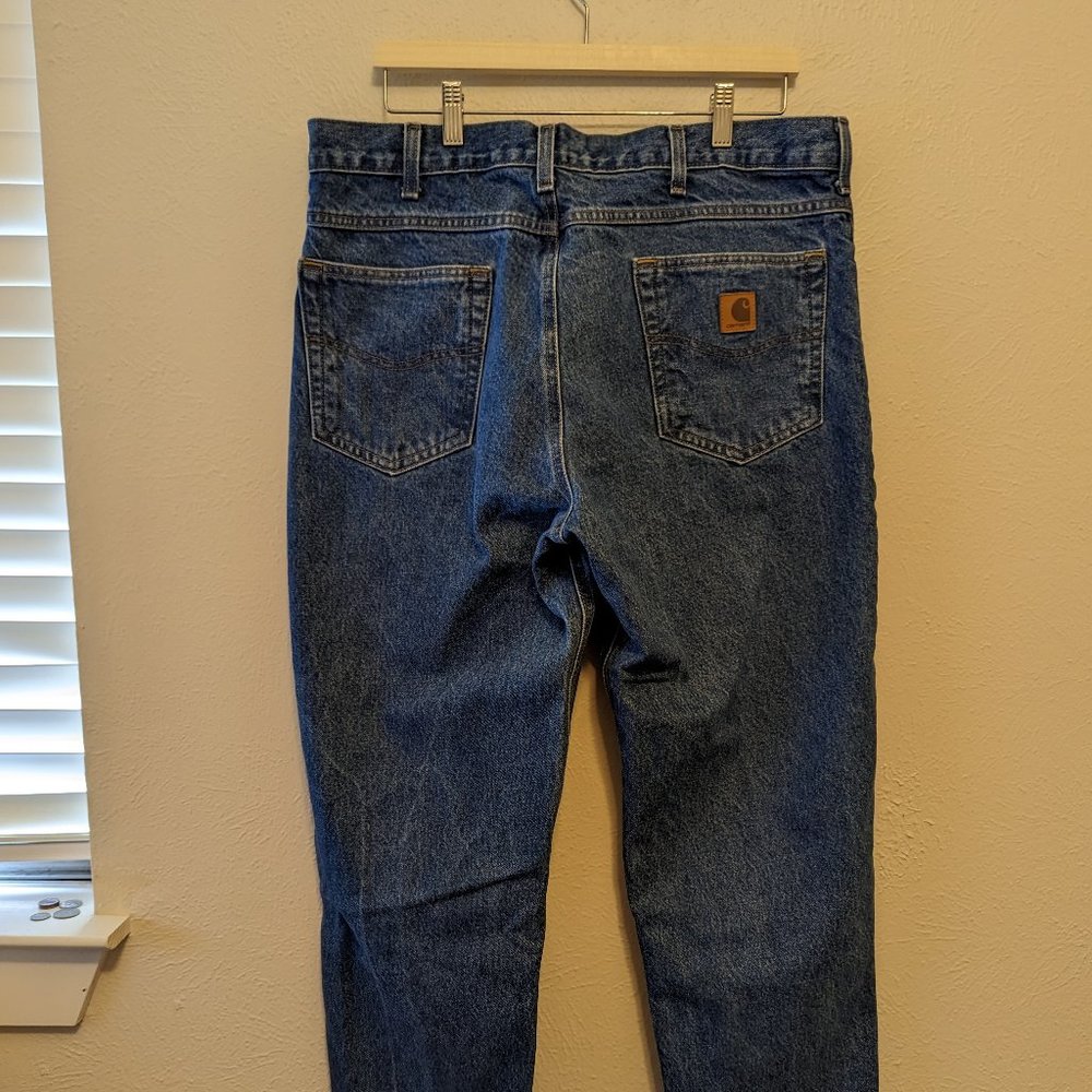Carhartt Medium Wash Relaxed Fit Jeans